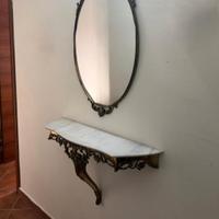 Set ingresso elegante - specchio + console marmo