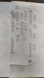 MOTORE USATO COMPLETO POLO 6R 1.0 12V CGP