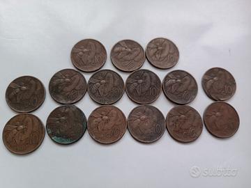 10 centesimi ape regno d'Italia .