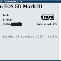 CANON 5D MARK III  SOLO CORPO scatti 118000