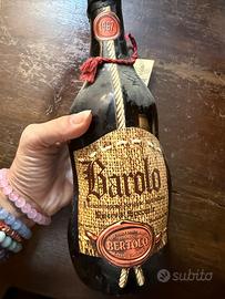 Barolo 1964 L.Bertolo Torino bottiglia vintage