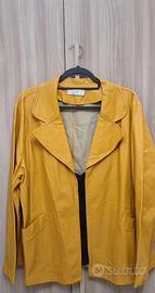 GIACCA ECOPELLE SENAPE