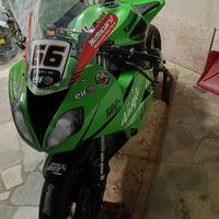 Kawasaki zx6r pista 