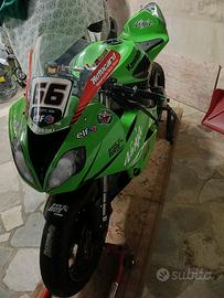 Kawasaki zx6r pista 