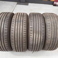 4 Gomme estive 215 55 17 Continental usate dot 201
