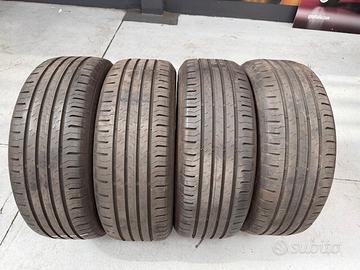 4 Gomme estive 215 55 17 Continental usate dot 201