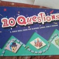 Gioco di società classico " 20 QUESTIONS"