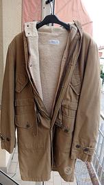 Maestrami cappotto giaccone parka lungo da uomo