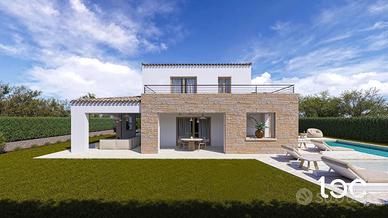 Prestigiosa villa in costruzione con piscina priva