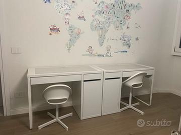 Scrivania per bambini con sedia