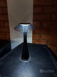 Lampada A Led Slim nera 3 tonalità di temperatura 