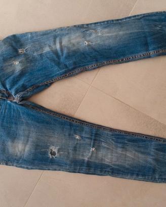 jeans uomo cinque paia in stock 