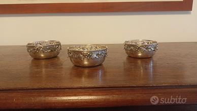 Coppette silver plated 