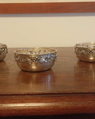 Coppette silver plated 