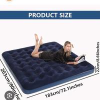 Letto matrimoniale gonfiabile