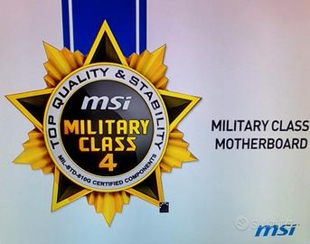 Pc Fisso MSI + i5 4690k 3.90Ghz QuadCore  + 24Gb  