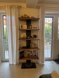 Libreria ferro e legno