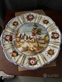 Piatto porcellana Deruta