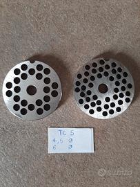 Set piastre tritacarne Tc 5 Inox