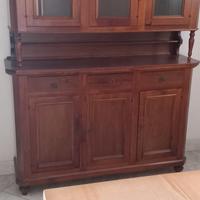 credenza con cassettiera e armadio basso 