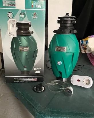 Dissipatore di rifiuti alimentari Green Power di E