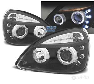 FARI PER RENAULT CLIO 01-05 ANGEL EYES FONDO CCFL 