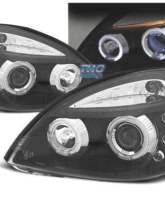 FARI PER RENAULT CLIO 01-05 ANGEL EYES FONDO CCFL 