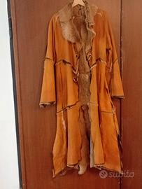 Cappotto Lungo in Vero Montone Vintage