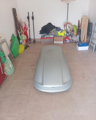 Baule per auto Farad+barre con attacchi 