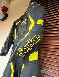 Tuta moto pelle SPYKE taglia 48/M