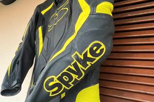 Tuta moto pelle SPYKE taglia 48/M
