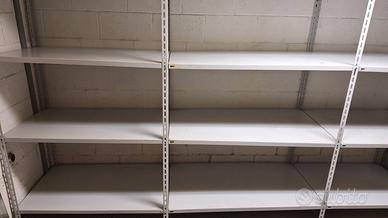 scaffali in alluminio diverse misure