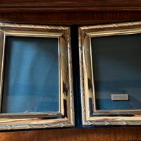 Cornice in argento doppia