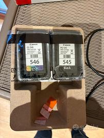 Cartucce originali Canon PG-545 + CL-546  NUOVE