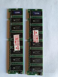 2 Memorie Hiron 128mb pc100128ts-289 TST-99-03-29