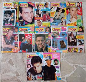 Riviste Cioè anno 1989 originali vintage