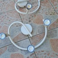 2,applic da parete e da soffitto con faretti 