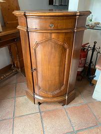 Angoliera antica in noce massello Stile Luigi XV