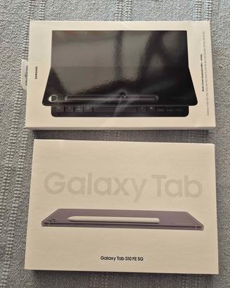 Tablet  Samsung S10 Fe 5g + cover e tastiera NUOVI