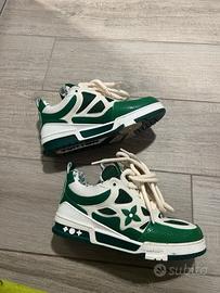 Scarpe Louis Vuitton Skate Verdi Tg.39