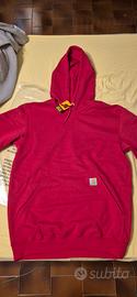Carhartt Hoodie Uomo M - Felpa Rossa Industrial 