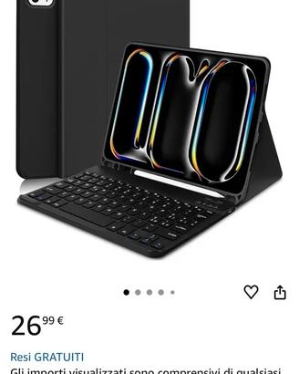 *nuovo* Cover Tastiera per iPad Pro 11” M4 2024
