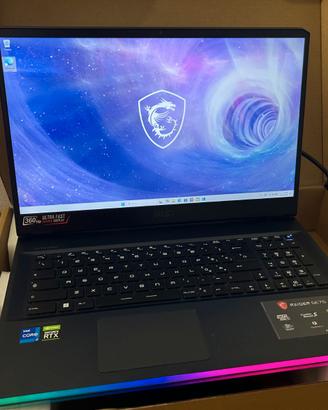 MSI - i7 12 - Monitor 17''/ RTX 3070 Ti/RAM 32giga