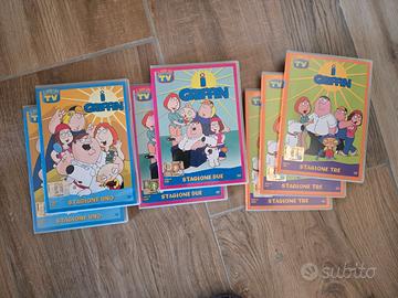 Lotto DVD Griffin e varie tema auto