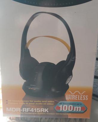 cuffia sony senza filo