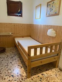 Lettino Ikea + materasso