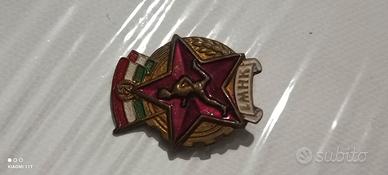 Spilla MLHK con smalti basso rilievo 