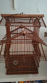 gabbia in bambù