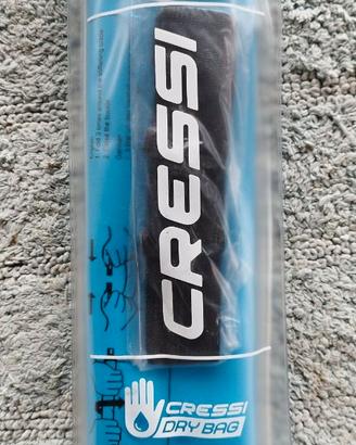 Sacca impermeabile Cressi Dry Bag 15L nuova