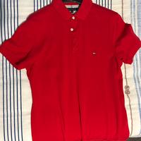 Polo Tommy Hilfiger - rosso scuro